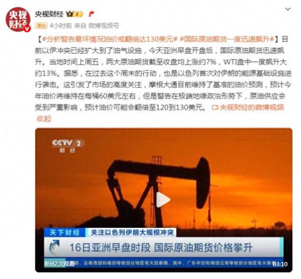 实盘配资网 今晚, 油价或现今年最大涨幅